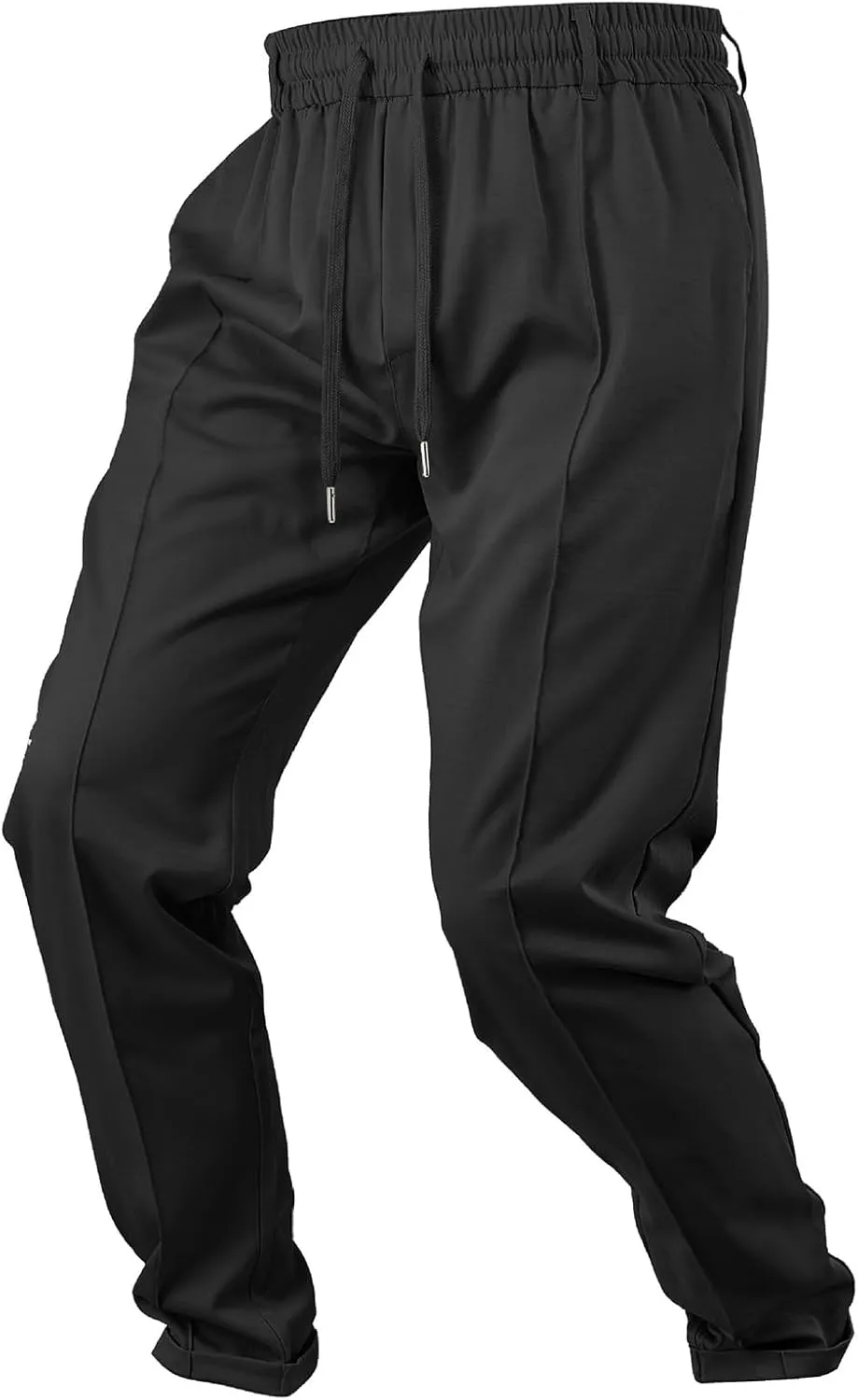 Mens Casual Sweatpants Loose Fit Straight Athletic Lounge Pants Lightweight Baggy Workout Drawstring Track Pants