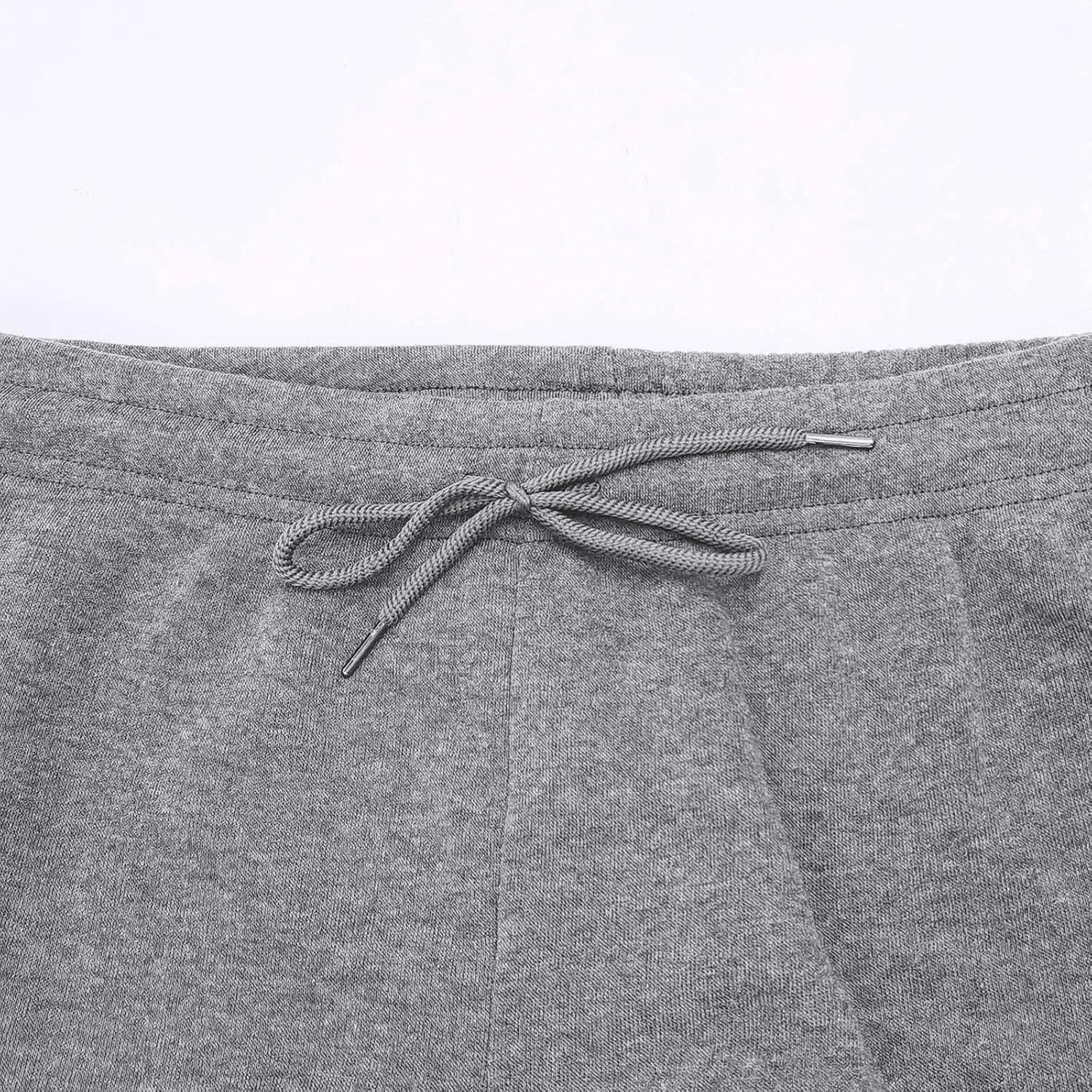 Mens Fleece Cargo Pants Casual Stretch Waist Realxed Fit Work Pants Baggy Straight Leg Hiking Sweatpants for Men