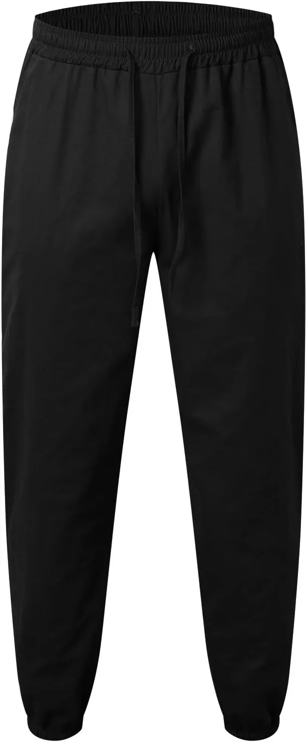 Men's High Waisted Ultra Soft Modal Joggers Running Sweatpants Casual Lounge Pants with Pockets
