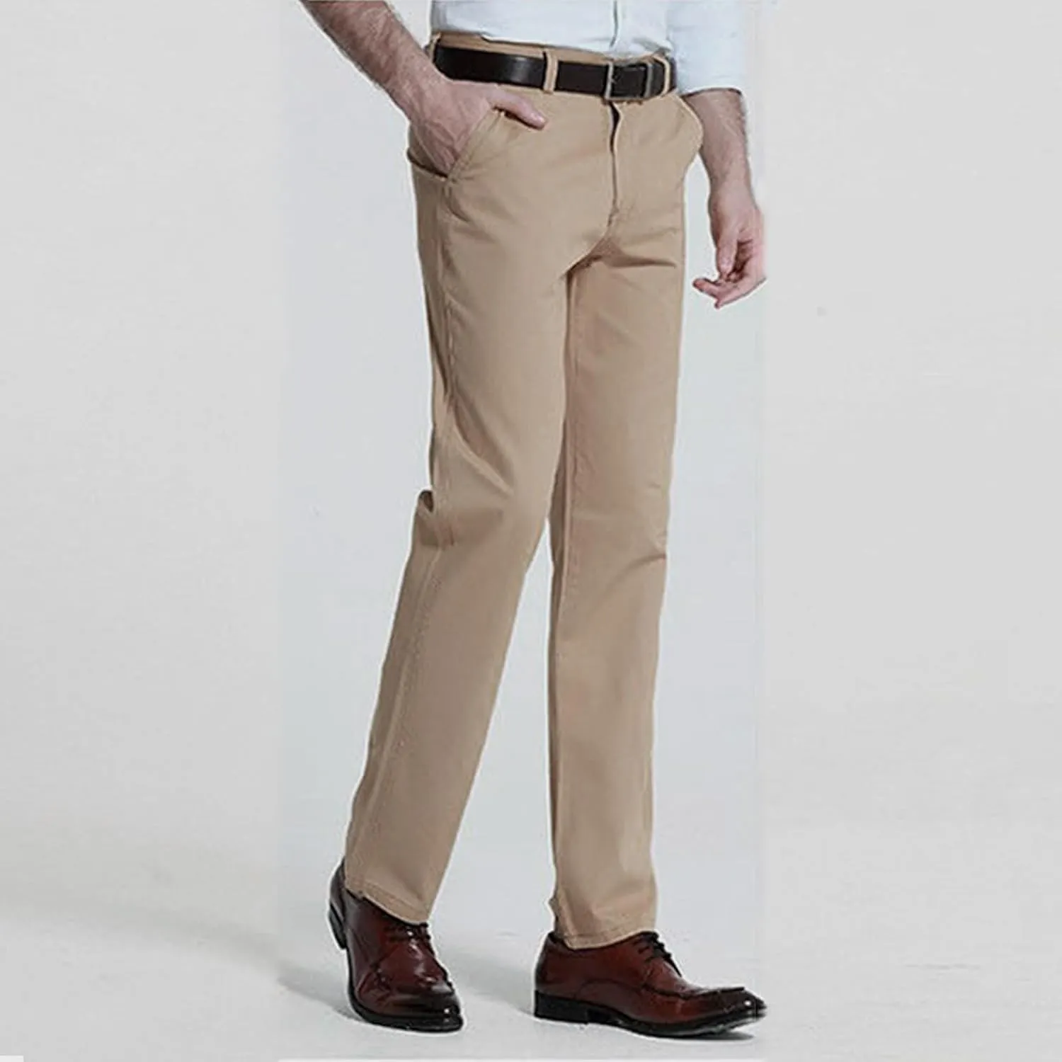 Men's Loose Straight Casual Cotton Pants Summer Casual Pants Men's Breathable Pants Sweatpants for Men