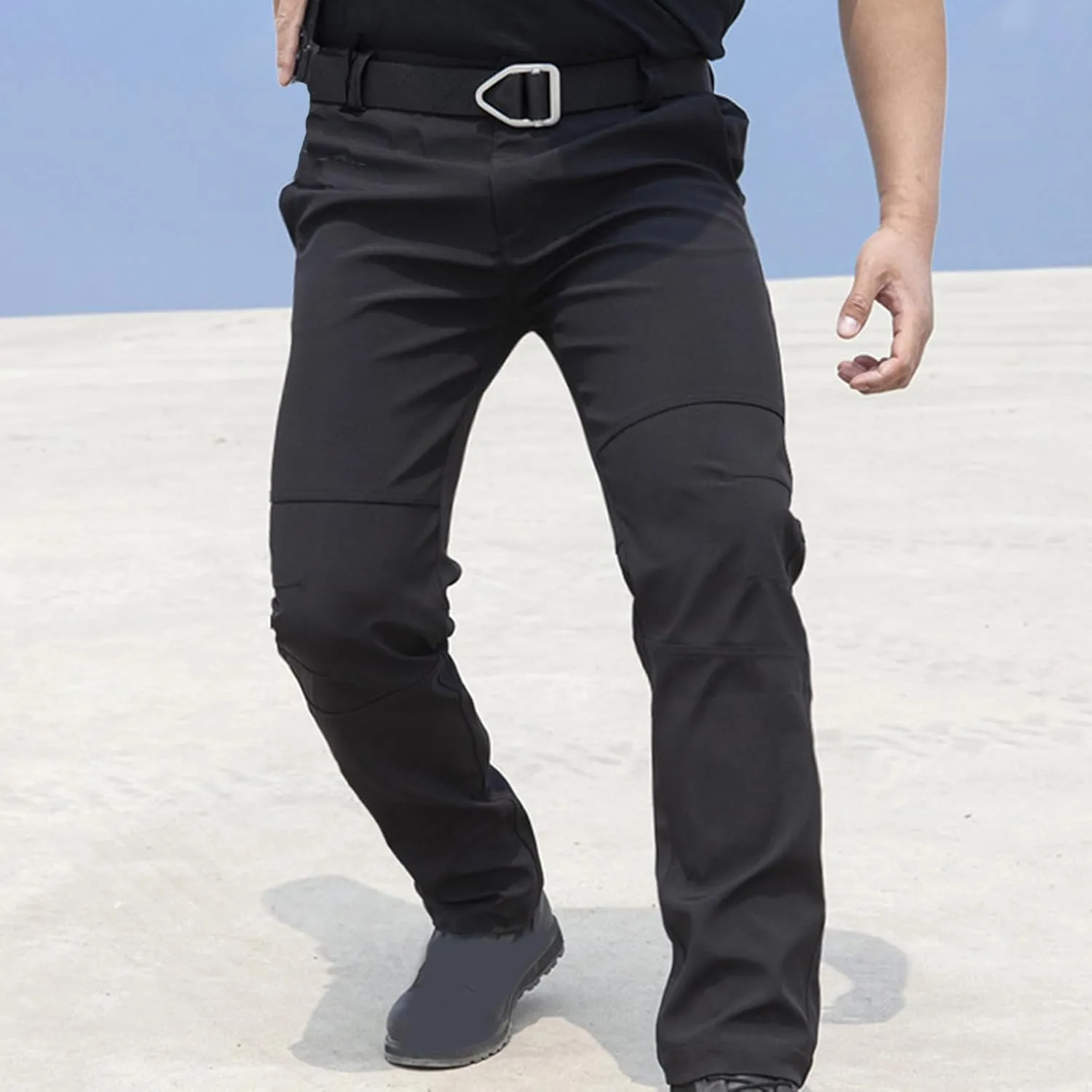 Mens Stretch Waterproof Golf Pants Lightweight Hiking Tactical Work Pants Outdoor Casual Dress Trousers with Pockets