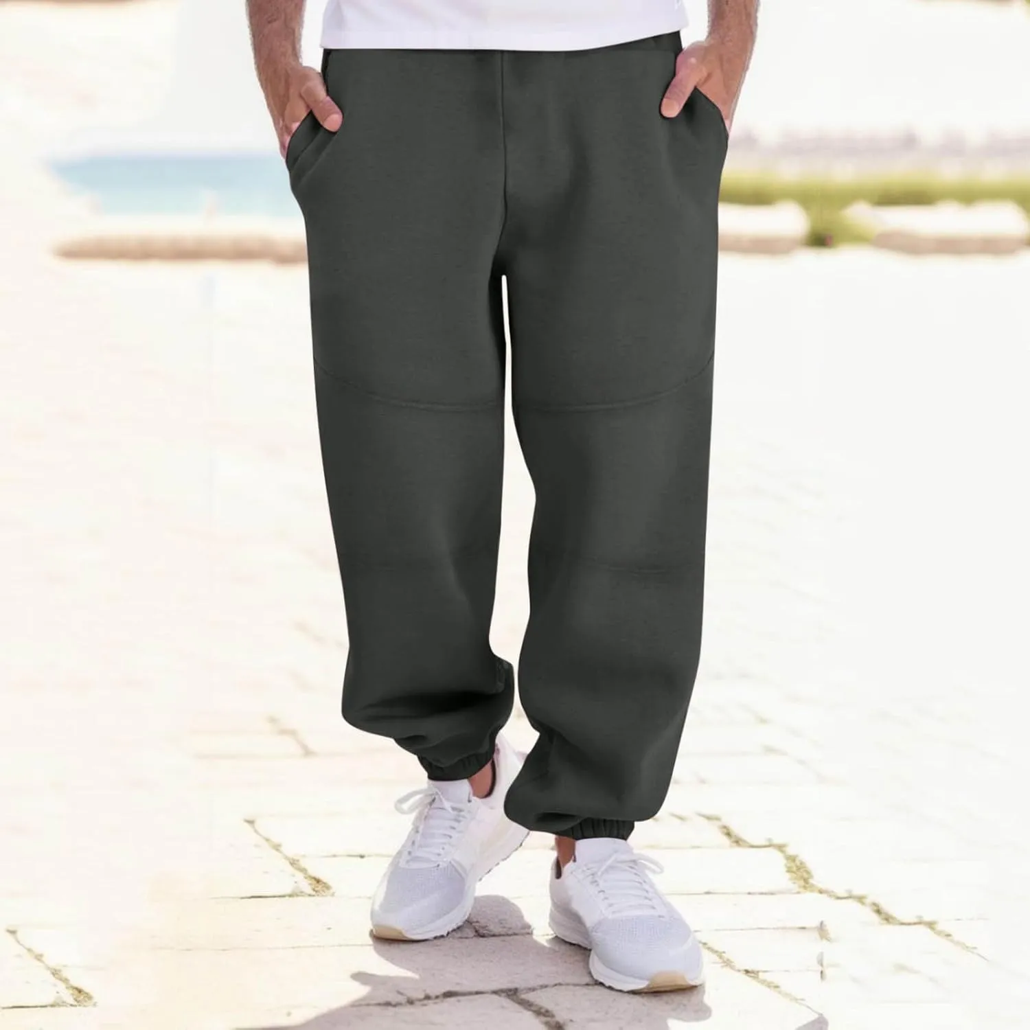 Mens Sweatpants Joggers Pants Man Men Vintage Sweatpants for Men Loose Fit Joggers Trousers Athletic Pants Loose Fit