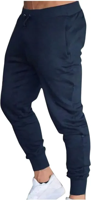 Mens Sweatpants Open Bottom Sweatpants for Men Loose Fit Men's Cotton Sweatpants Athletic Lounge Pants with Pockets 2024