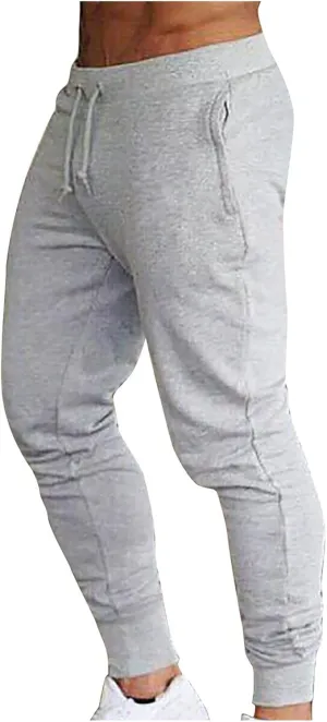 Mens Sweatpants Open Bottom Sweatpants for Men Loose Fit Men's Cotton Sweatpants Athletic Lounge Pants with Pockets 2024