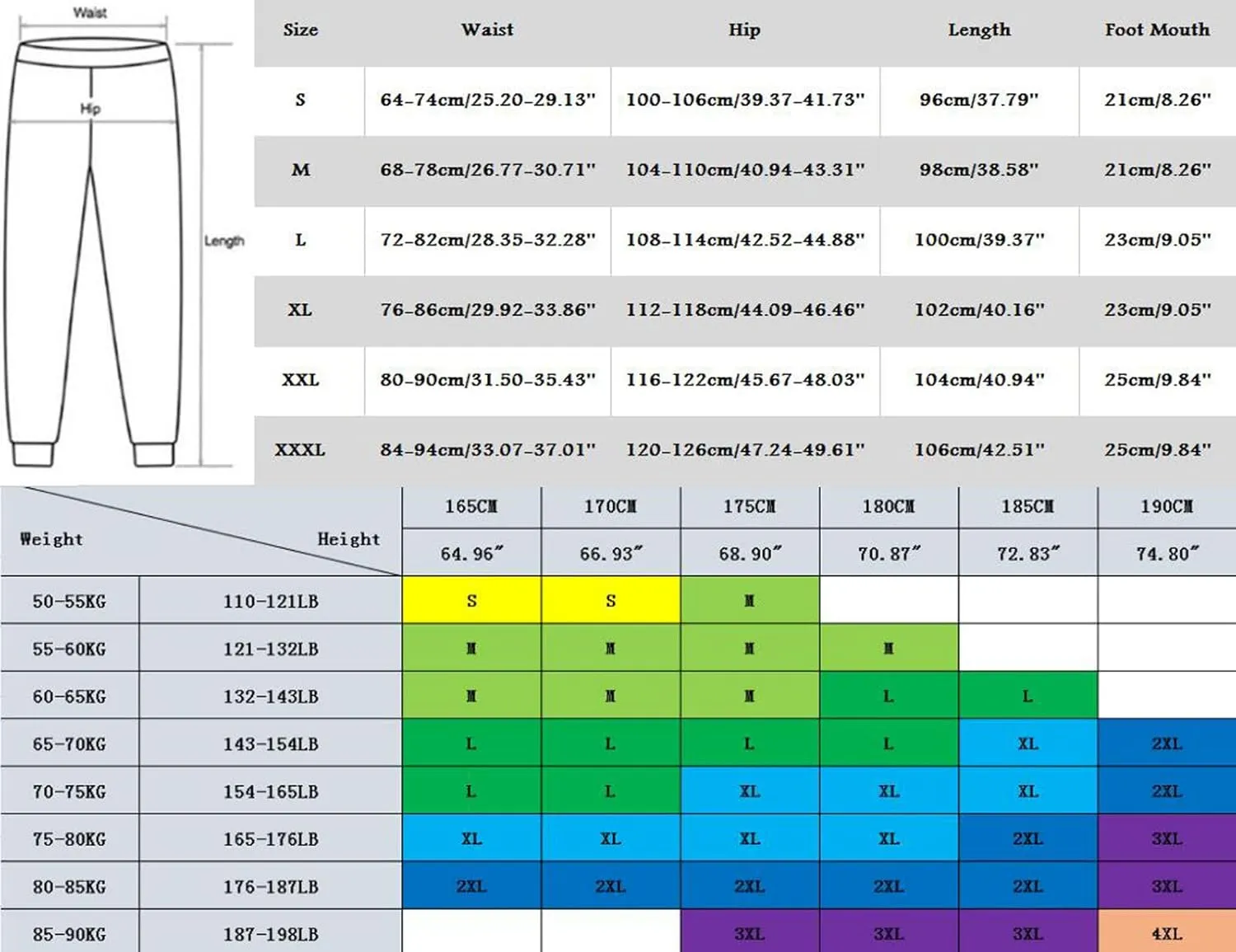 Mens Sweatpants Open Bottom Sweatpants for Men Loose Fit Men's Cotton Sweatpants Athletic Lounge Pants with Pockets 2024