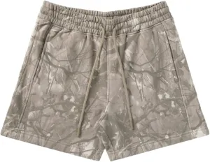 Men's Tree Camo Basketball Shorts - Quick-Dry Lightweight Mesh Workout Shorts, Breathable Athletic Shorts for Running & Gym