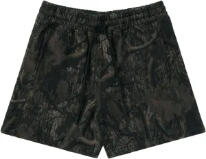 Men's Tree Camo Basketball Shorts - Quick-Dry Lightweight Mesh Workout Shorts, Breathable Athletic Shorts for Running & Gym