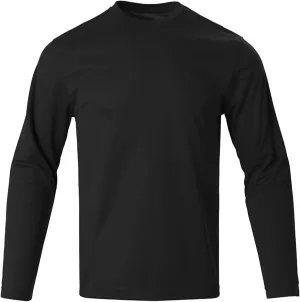 Men's UPF 50  Long Sleeve Sun Shirt UV Protection Hiking Fishing Shirts Lightweight Mesh Quick Dry Running Swim Shirt