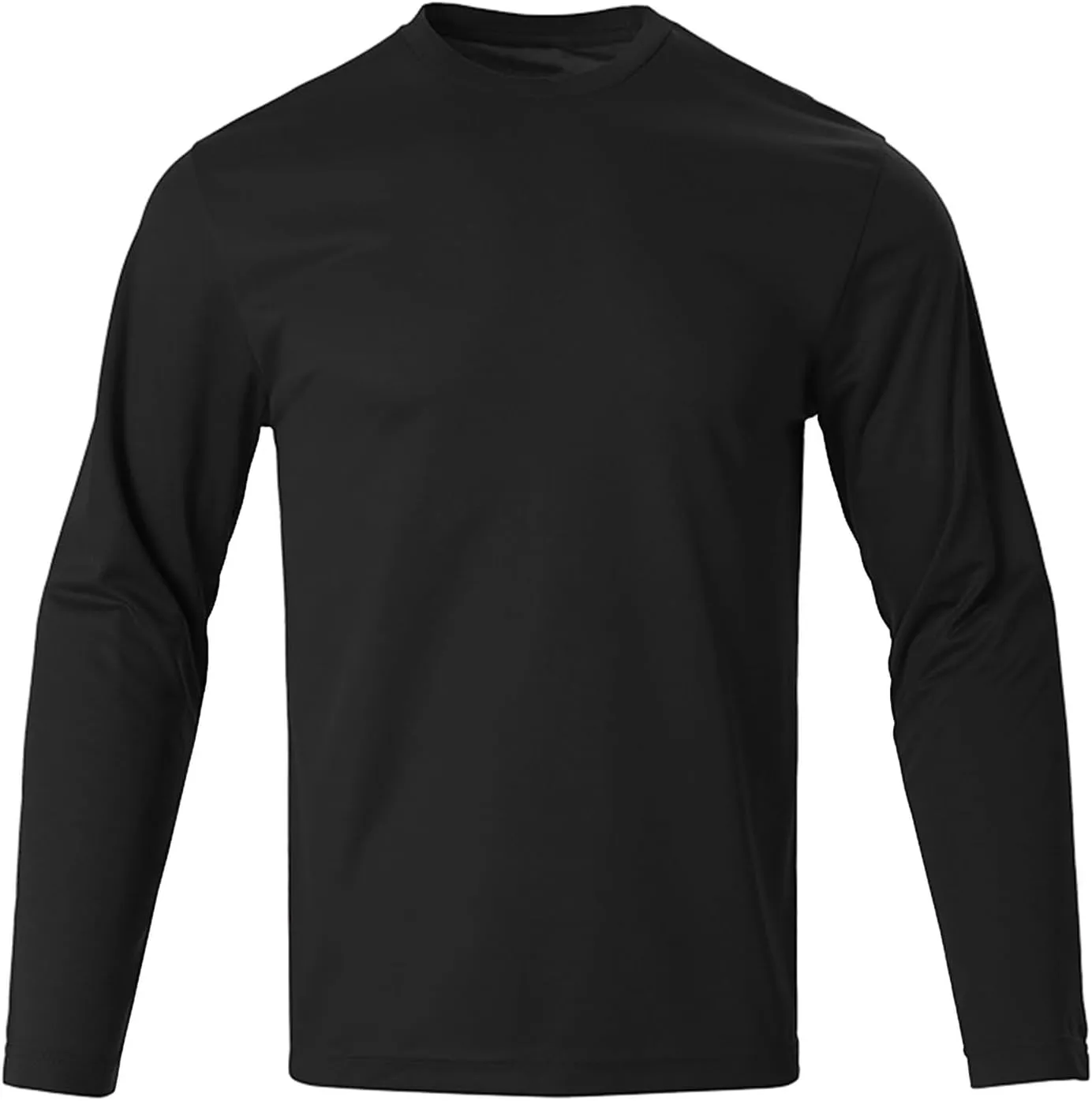 Men's UPF 50  Long Sleeve Sun Shirt UV Protection Hiking Fishing Shirts Lightweight Mesh Quick Dry Running Swim Shirt