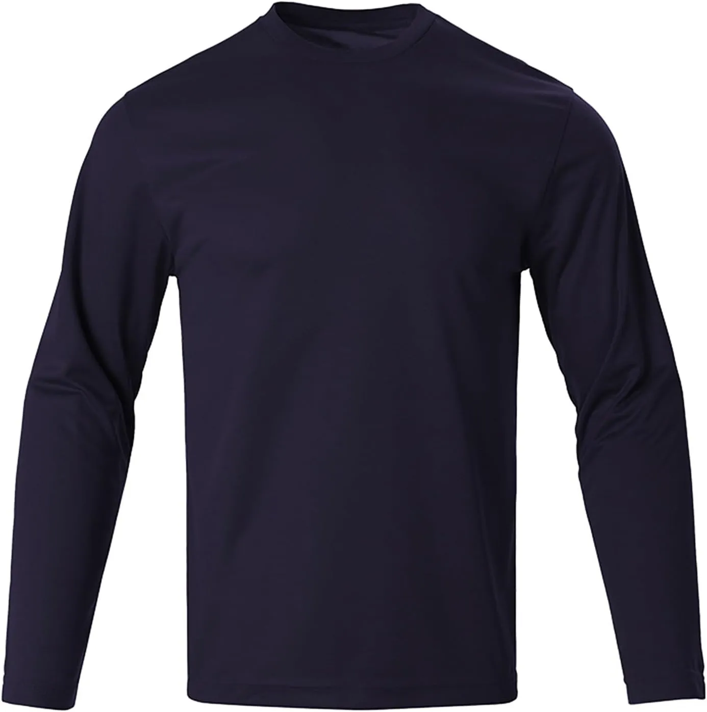 Men's UPF 50  Long Sleeve Sun Shirt UV Protection Hiking Fishing Shirts Lightweight Mesh Quick Dry Running Swim Shirt
