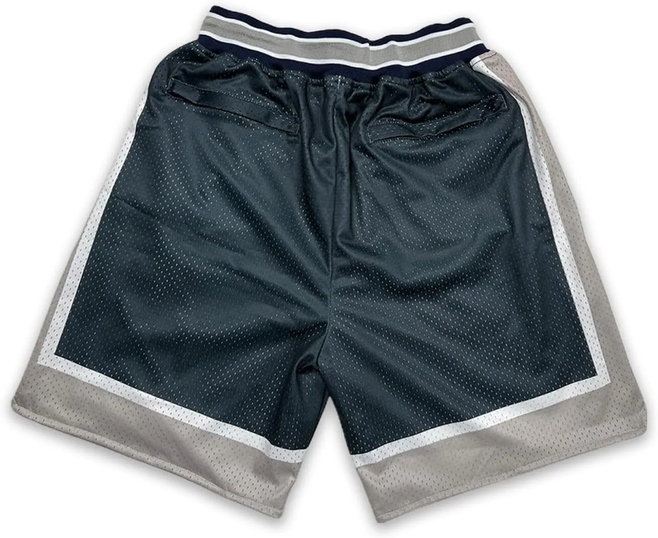 miedation Sports Fans Gift Men's Loose-Fit Workout Running Mesh Shorts Baseball Active Quick Dry Shorts with Zipper Pockets