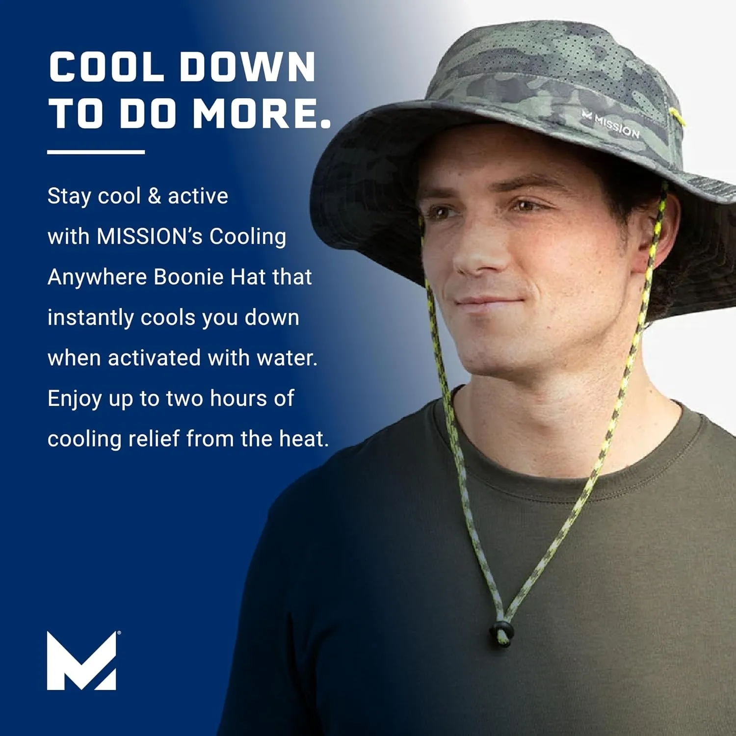 MISSION Cooling Anywhere Wide Brim Bucket Hat