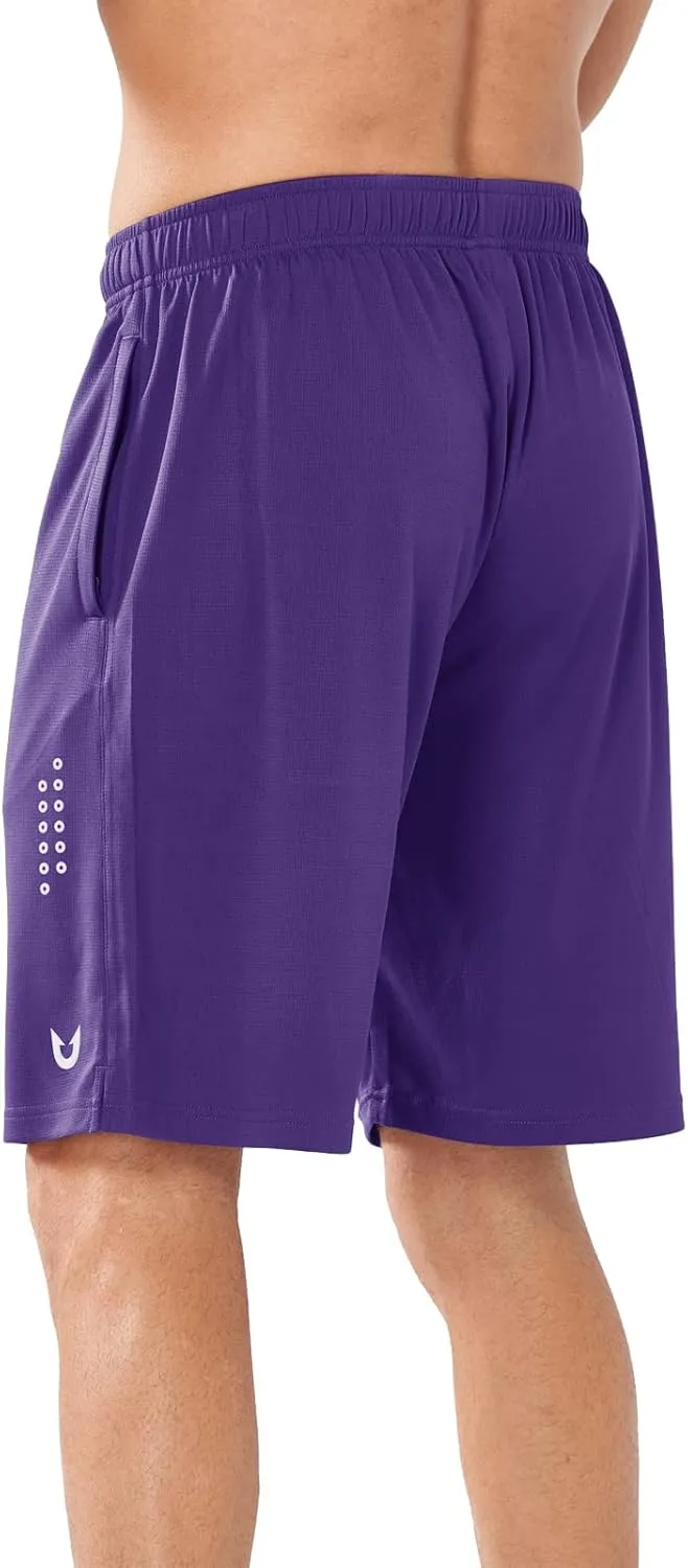 NORTHYARD Men's 5"/7"/10" Athletic Basketball Shorts Workout Gym Quick Dry Shorts Lightweight Mesh Running Shorts Tennis