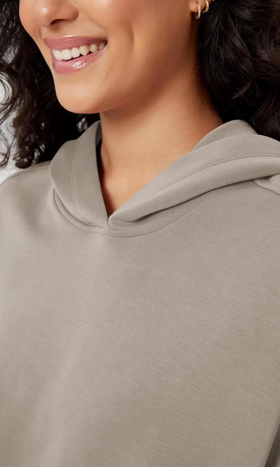 ODODOS Women's Modal Soft Oversized Hoodies Long Sleeve Hooded Sweatshirts Pullover Top with Kangaroo Pocket
