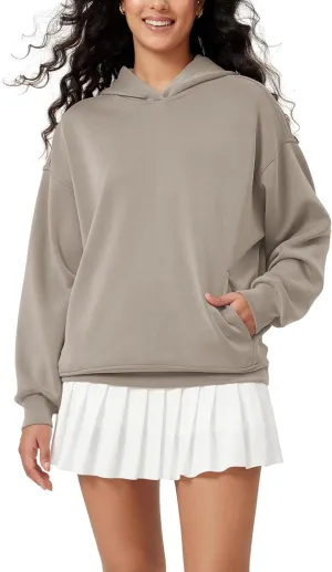 ODODOS Women's Modal Soft Oversized Hoodies Long Sleeve Hooded Sweatshirts Pullover Top with Kangaroo Pocket