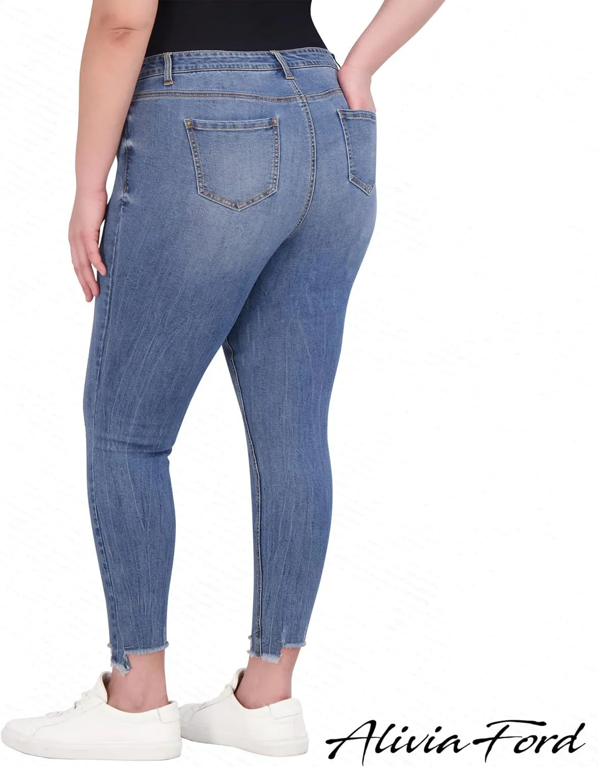 Plus Size Jeans for Women  High Waisted Skinny Jeans for Women  29