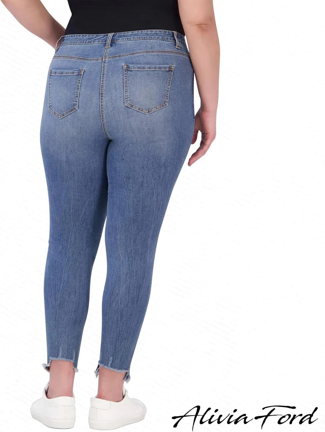 Plus Size Jeans for Women  High Waisted Skinny Jeans for Women  29