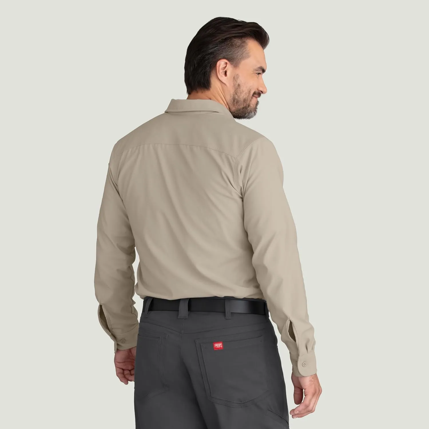 Red Kap Men's Cooling Long Sleeve Work Shirt