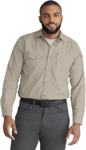Red Kap Men's Cooling Long Sleeve Work Shirt