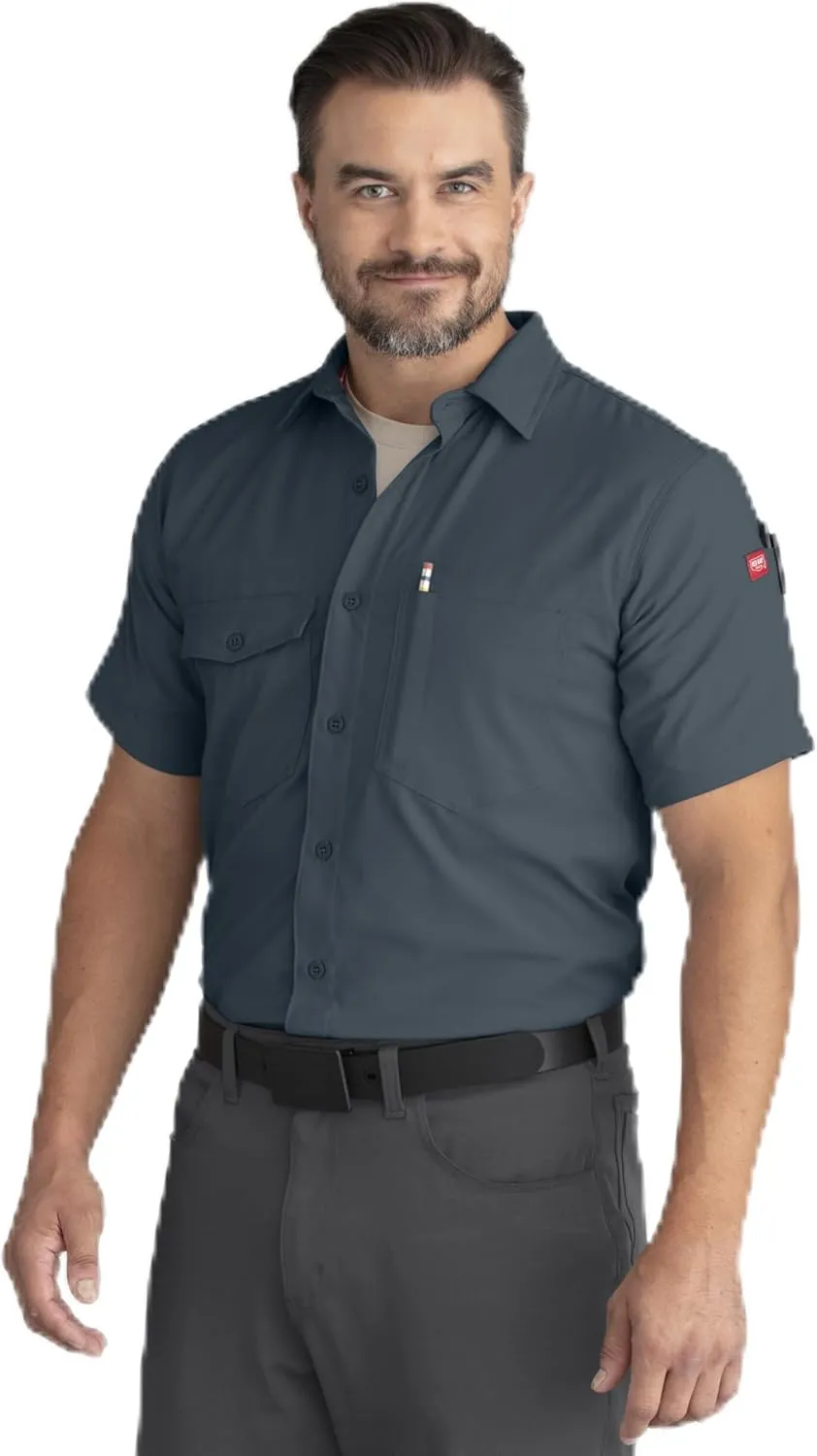 Red Kap Men's Cooling Short Sleeve Work Shirt