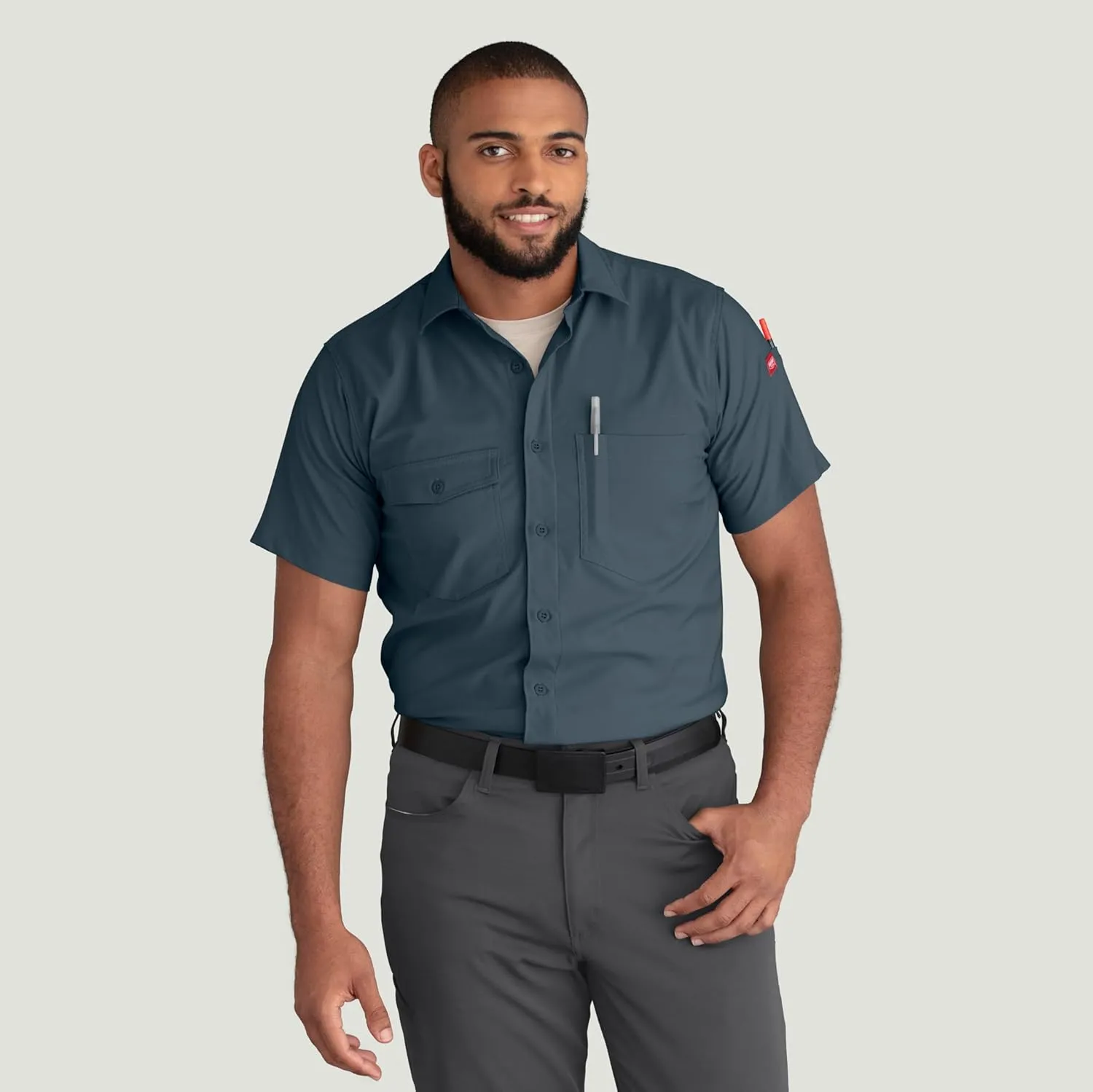 Red Kap Men's Cooling Short Sleeve Work Shirt