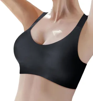 Sports Bra Padded Bras for Women Full Coverage No Underwire Supportive T Plus Size