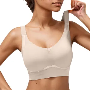 Strong Support Sports Bras for Women Stretch Sleep Bra Comfort Compression Lift Up Air