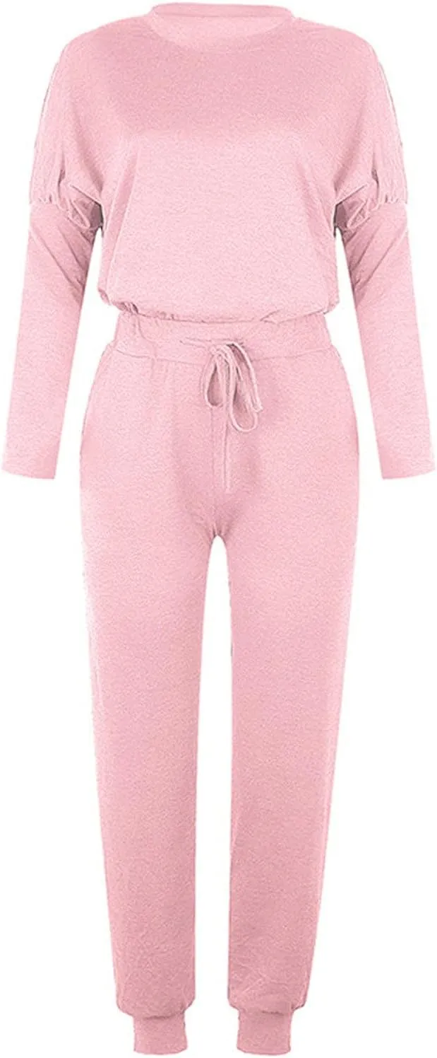 Sweat Suits for Women Set Loungewear Jogger Two Piece Outfit Set 2 Piece Tracksuits Casual Long Pant Set With Pockets