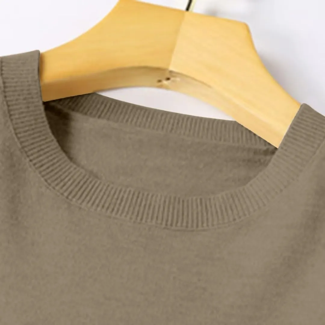Sweaters for Women Winter Long Sleeve Round Neck Sweater Casual Soft Knit Pullover Basic Jumper Tops Fall Outfits