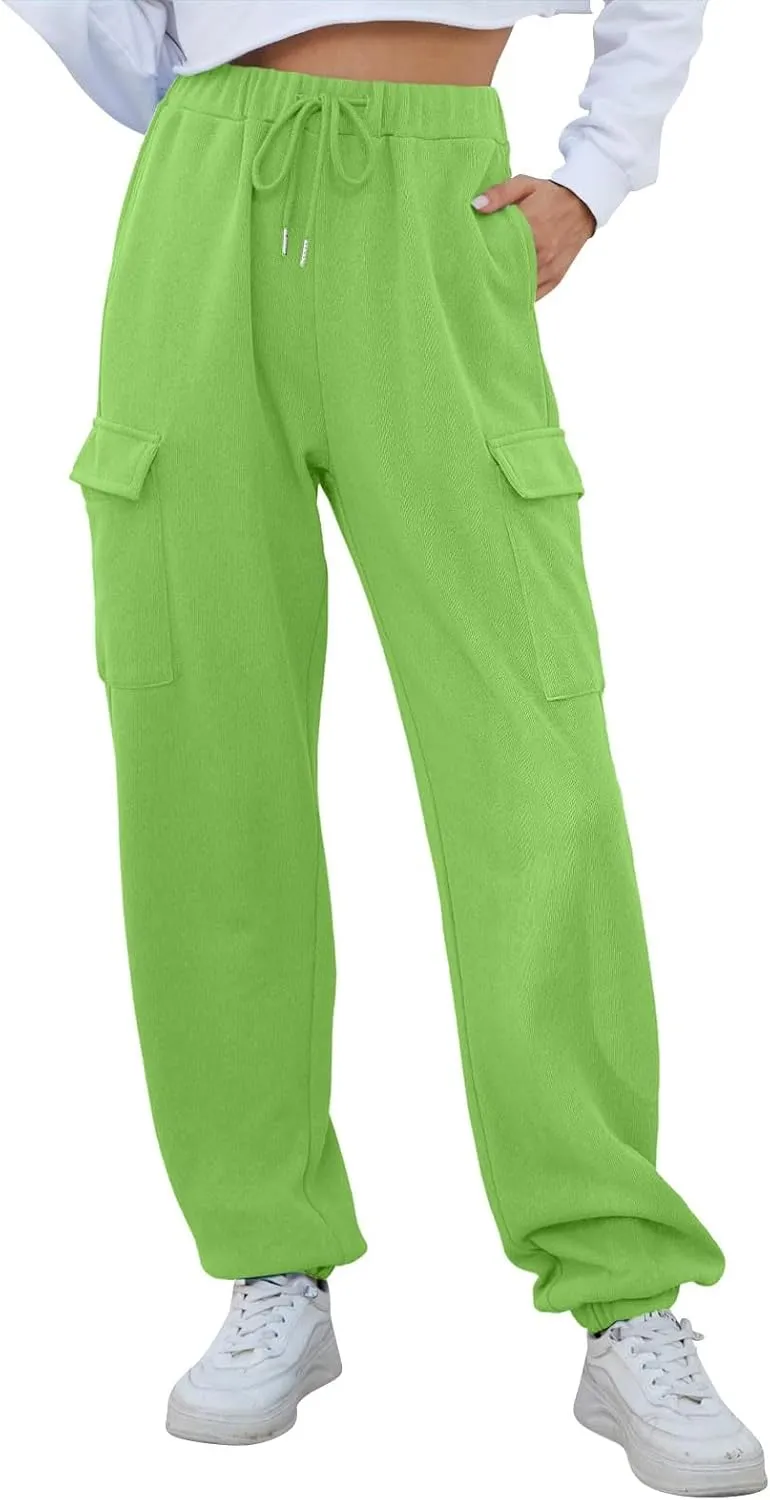 Sweatpants for Women 2024 Trendy Clothes Clothing Teen Girls High Waisted Athletic Fit Jogger Lounge Pants