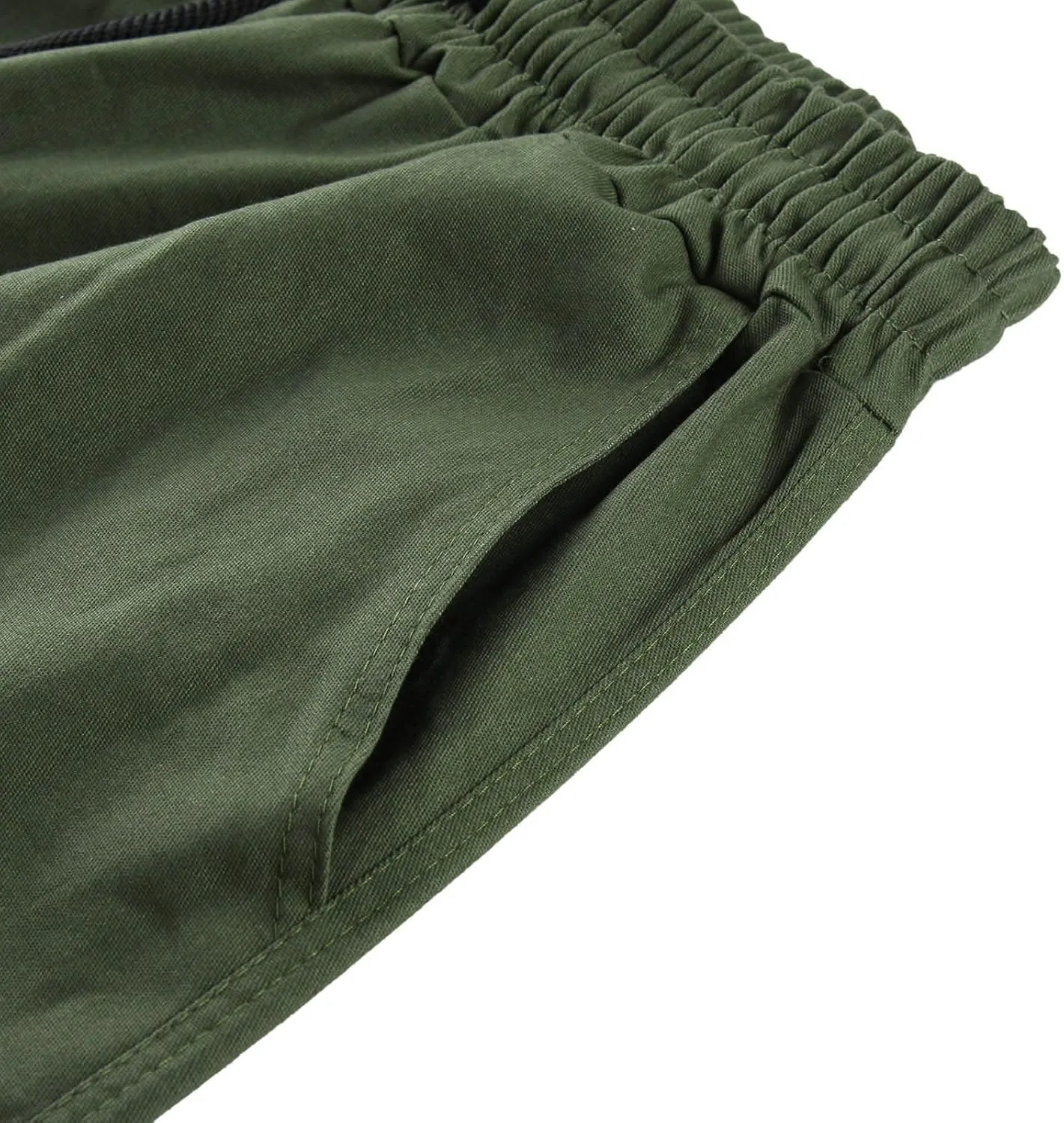 Tactical Pants for Men, Cargo Hiking Pants Multi Pockets Relaxed Fit Stretch Quick Dry Work Trousers Flexible Joggers
