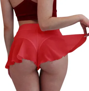 teddy lingerie for women Pleated Mini Skirt Lingerie Plaid Skirts High Waist Mini Pleated Lace Skirt Naughty Skirt for Schoolgirl lingerie for women Red Small