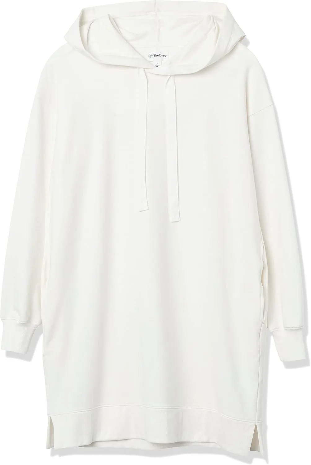 The Drop Women's Iona Long-Sleeve Hooded Mini Sweatshirt Dress