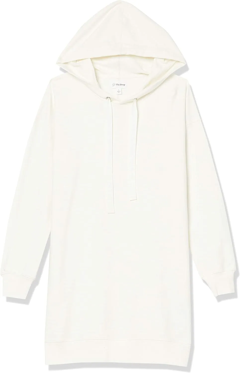The Drop Women's Iona Long-Sleeve Hooded Mini Sweatshirt Dress