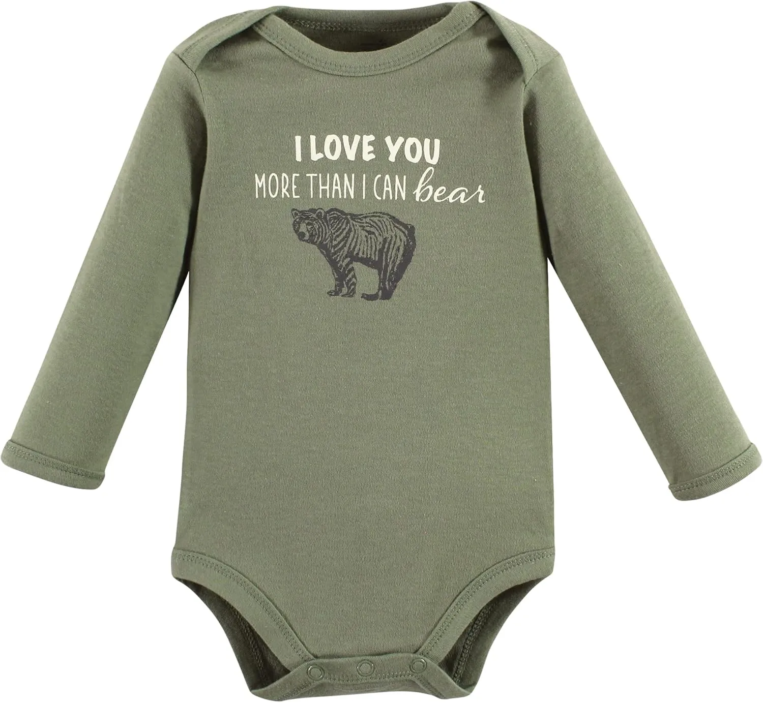 Touched by Nature unisex-baby Organic Cotton Long-sleeve Bodysuits