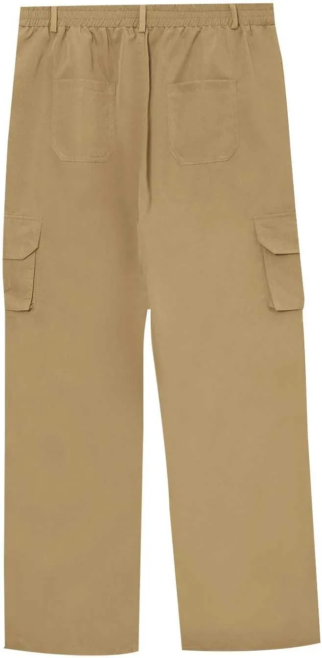 Trousers for Men Work Pants for Men Water Resistant Training Quick Dry Cool with Multi Pocket Biking Convertible