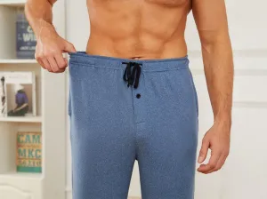 U2SKIIN Mens Ultra Soft Pajama Pants, Stretch Sleep Pant with Pockets Lightweight & Cozy Lounge Pj Bottoms for Men
