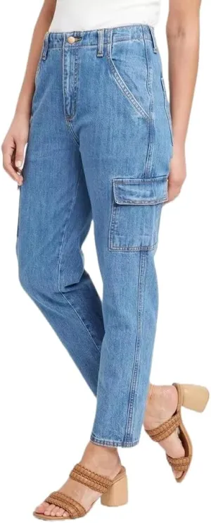 Universal Thread Women's Mid-Rise Boyfriend Jeans