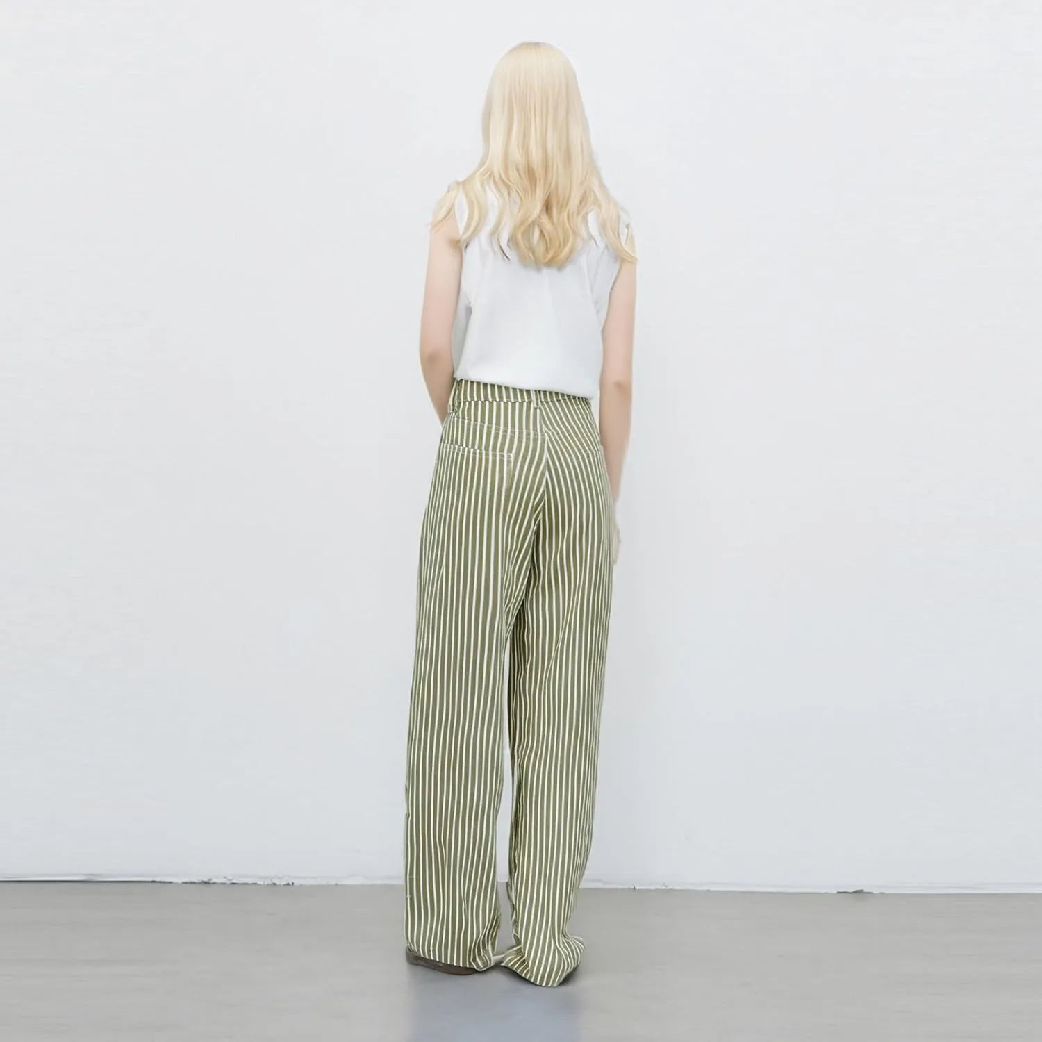 Wide Leg Jeans for Women, Chic Trendy Lightweight Loose Casual Soft Women's Trousers