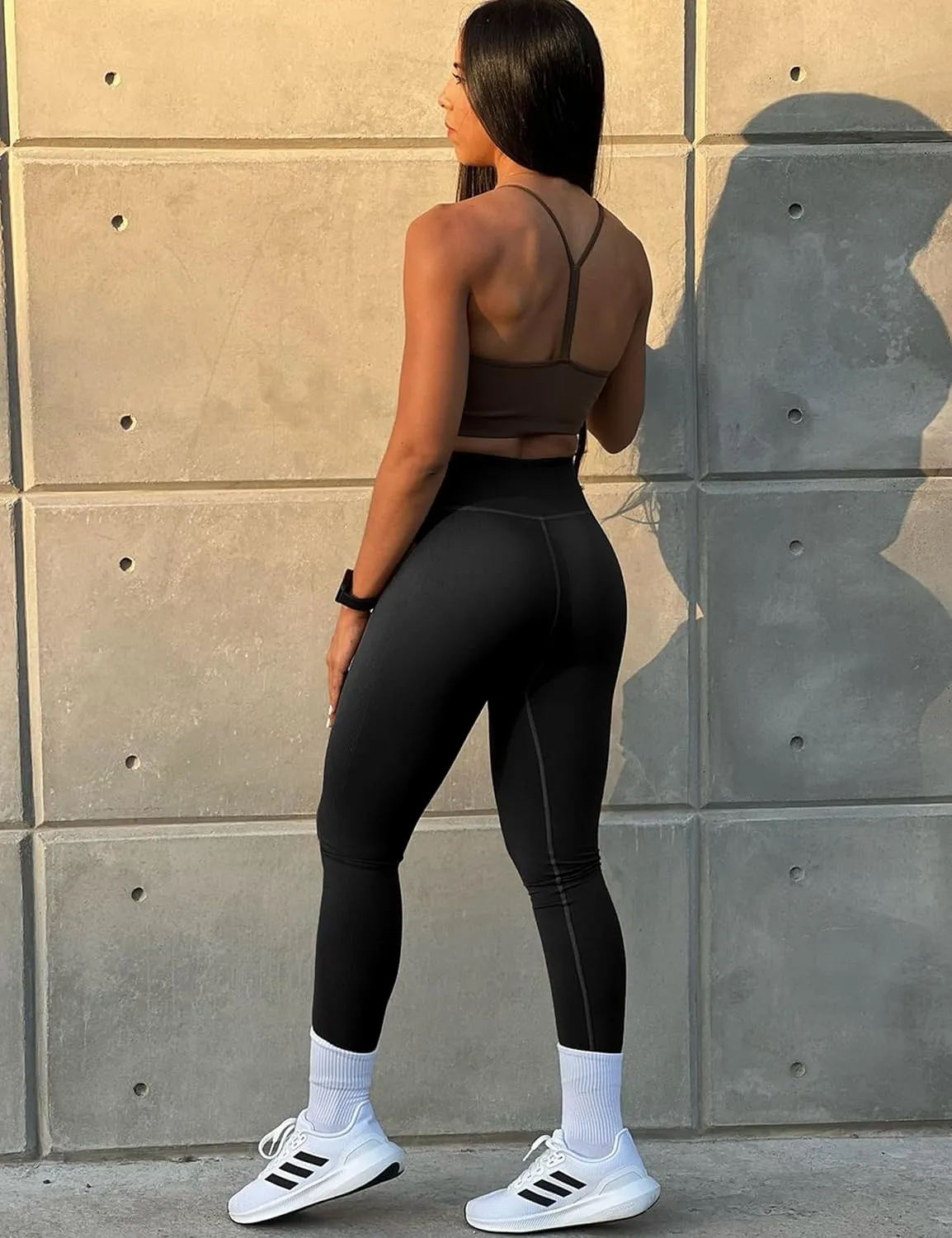 WodoWei Women Butterluxe High Waisted Workout Leggings Buttery Soft Compression Tummy Control Gym Athletic Yoga Leggings