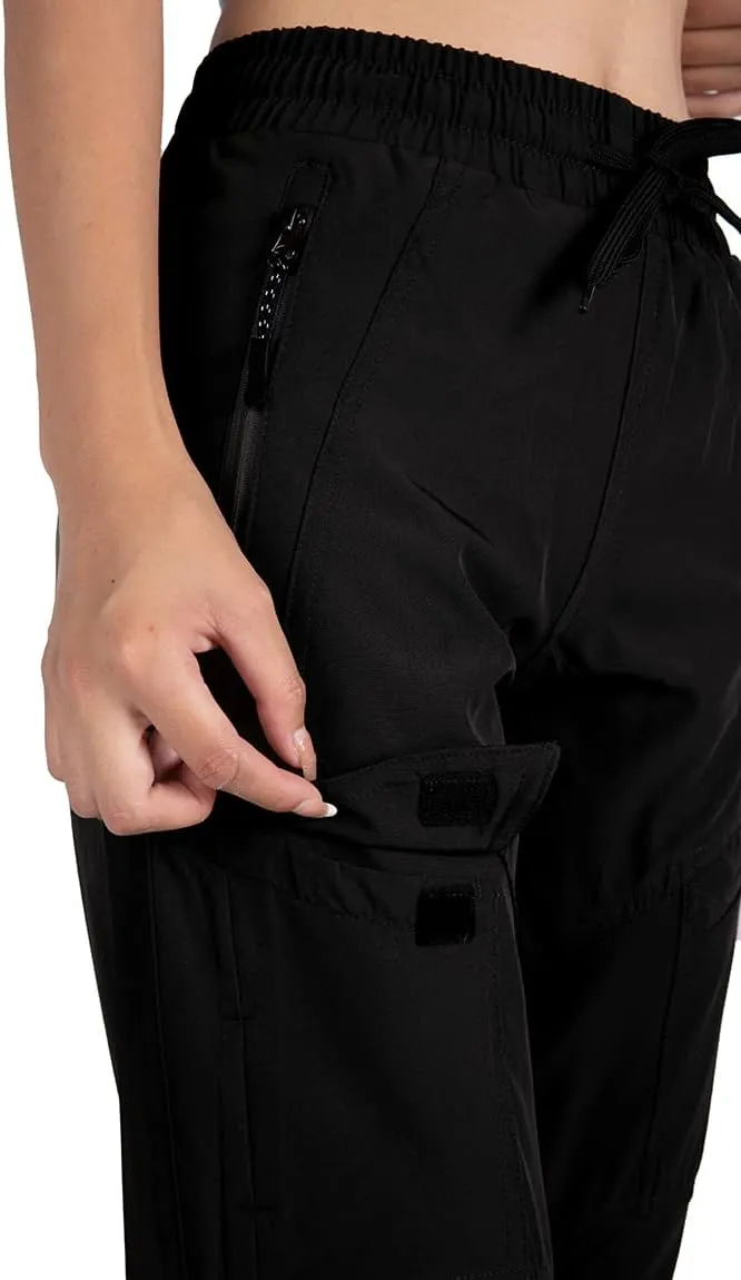 Women's Cargo Joggers Pants Lightweight Athletic Outdoor Travel Hiking Quick Dry Workout Pants