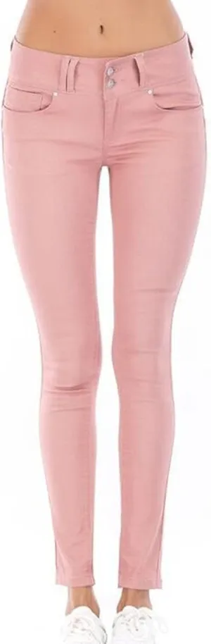 Women's Fashion Slim Stretch Denim Pencil Pants Denim Butt Lift Pants High Waisted Jegging Trousers