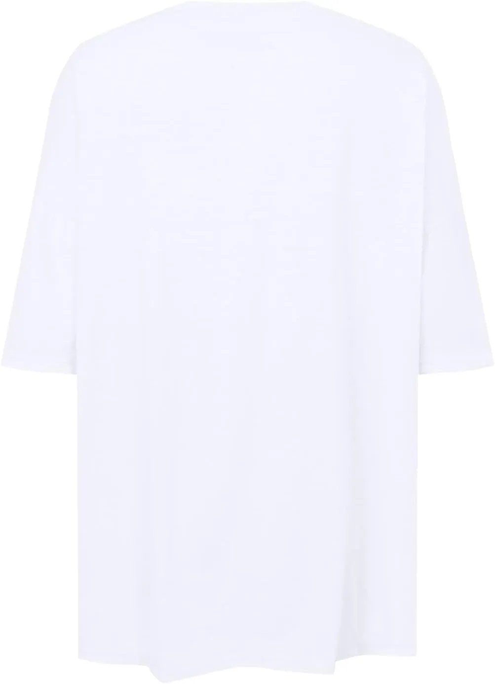 Women's Oversized T Shirts Short Sleeve Crew Neck Split Hem Summer Tops Casual Loose Basic Tee Shirts 2024 Trendy