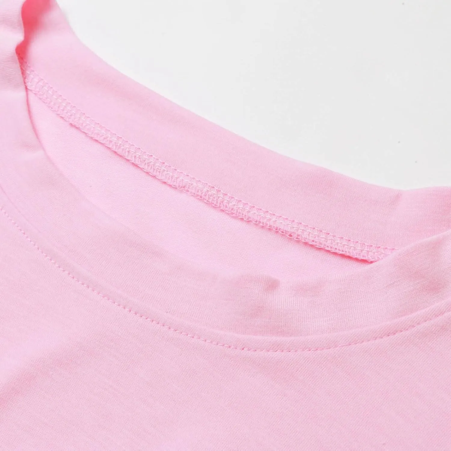 Women's Oversized T Shirts Short Sleeve Crew Neck Split Hem Summer Tops Casual Loose Basic Tee Shirts 2024 Trendy