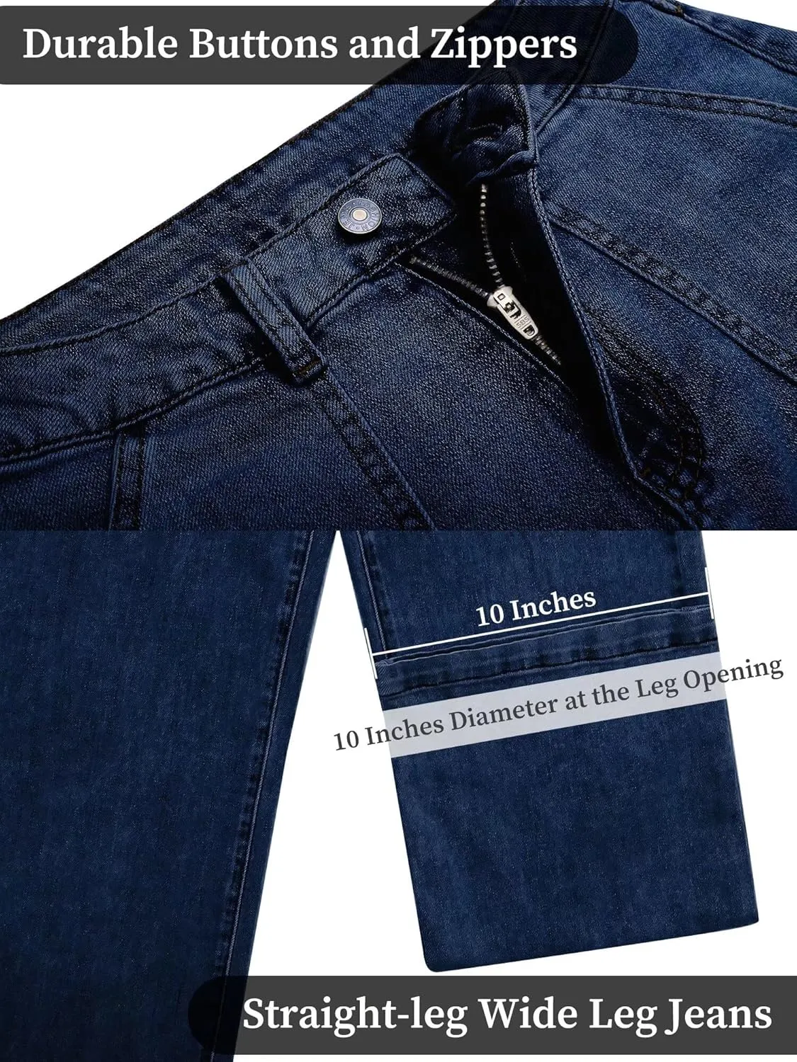Womens Wide Leg Jeans High Waisted Carpenter Cargo Jeans Casual 90s Y2K Flap Pocket Straight Leg Jeans for Women