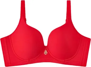 Womens Wireless Bra Ring Push Up Adjustable Breast Retracting Sagging Sports Bras for Running