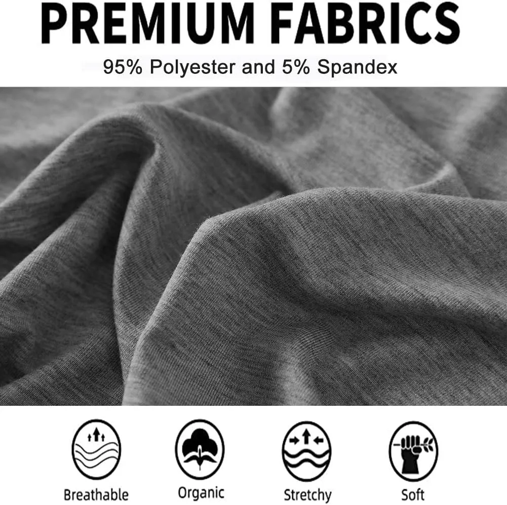 YUSHOW Mens Lounge Pants with Pockets 2 Pack Sleep Pajamas Pj Pants for Men Pjs Bottoms Casual Sleepwear